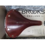 Brooks B396D Cycling Seat - Brown
