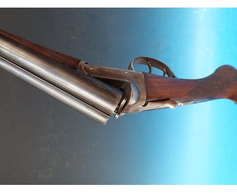 A Parker Hale 12 bore side by side shotgun, serial number 3164. PLEASE NOTE THAT A VALID RELEVANT FIREARMS/SHOTGUN CERTIFICAT