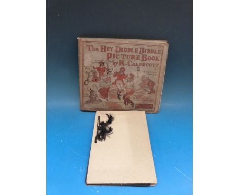 "Jerry Alone" a series of 15 plates bound between card boards, together with "The Hey Diddle Diddle Picture Book", illustrate