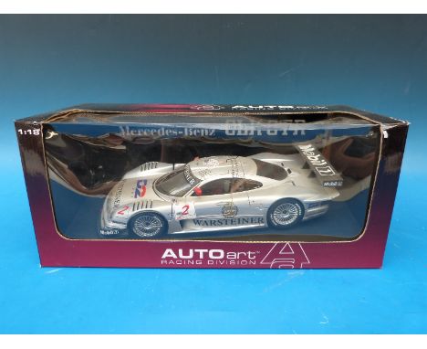 Auto Art Racing Division 1:18 scale diecast model Mercedes-Benz ClK ETR (in original box)