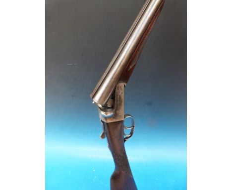 An AYA 12 bore side by side shotgun, serial number 163026. PLEASE NOTE THAT A VALID RELEVANT FIREARMS/SHOTGUN CERTIFICATE IS 