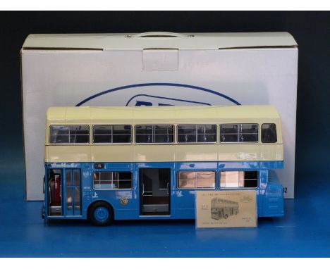 Best Choose diecast model double decker bus model 119 limited edition with plaque (in original box)