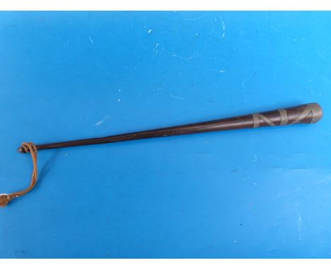 A Japanese officer's truncheon by repute taken from a Japanese officer captured after WWII, by the grandfather of the vendor 