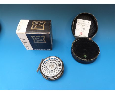 A Hardy Princess 3.5" fly fishing reel, unused and in original case and box. 