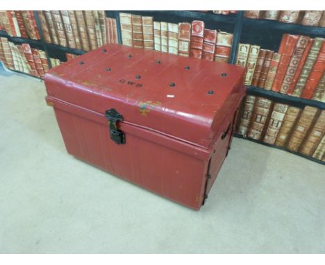 A steel trunk