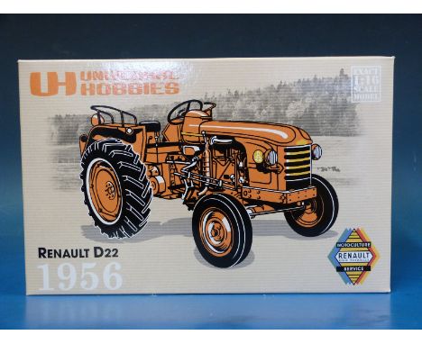 Universal Hobbies 1:16 scale diecast model Renault D22 1956 tractor (in original box)