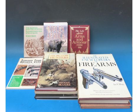 A quantity of books on firearms, African hunting etc