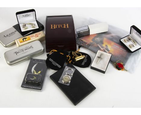 Film Promotional Gifts, collection of Promotional items mainly from Hollywood films comprising Lord of the Rings - The Two To