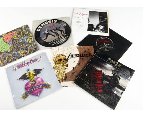 7" Singles, approximately three hundred singles of mainly Rock, Punk, New Wave and Pop with artists including Metallica, Tyge