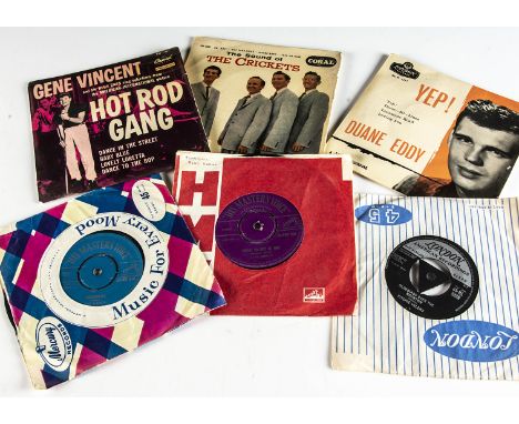 Sixties EPs / 7" Singles, approximately forty-five EPs and one hundred and fifty 7" Singles, mainly from the Sixties with art