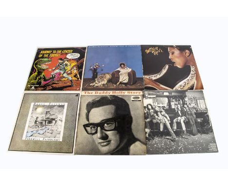 LP Records, approximately one hundred and fifty albums of various genres with artists including Buddy Holly, Leonard Cohen, W