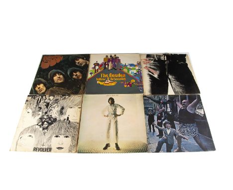 Sixties / Psych LPs, ten albums of mainly Sixties / Psychedelic artists comprising The Beatles - Rubber Soul, Revolver, Sgt P