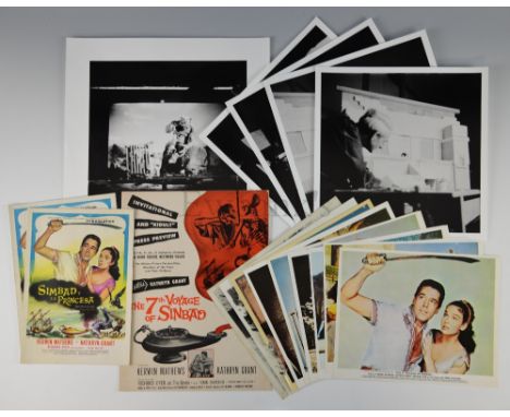 The 7th Voyage of Sinbad (1958)Ten front of house cards, two original black and white stills, stills showing George Lofgren b