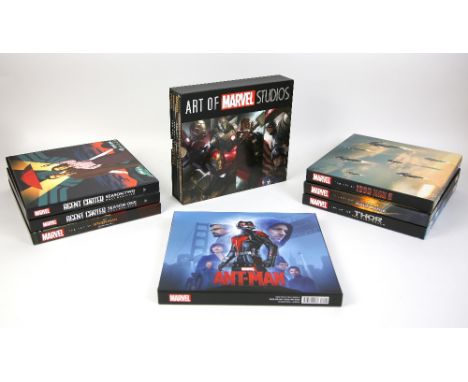 Art of the Movie - Marvel books including Spiderman Homecoming, Agent Carter season one and two, Thor Ragnorok, Ant Man, Thor