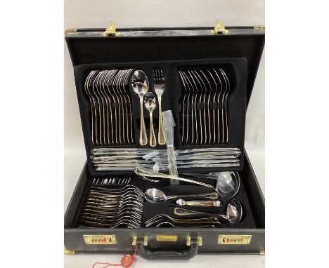 Kingtool Kitchen Line; A Seventy Two Piece Cutlery Set, housed within a fitted briefcase.