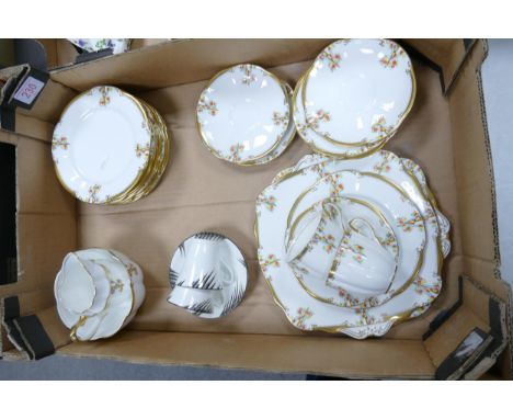 A mixed collection of items to include Royal Albert Crown China Floral decorated te ware, Art Deco Collingwood Coffee Cups &a