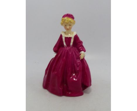 Royal Worcester Figure Mothers Dress, Pink Colour way 