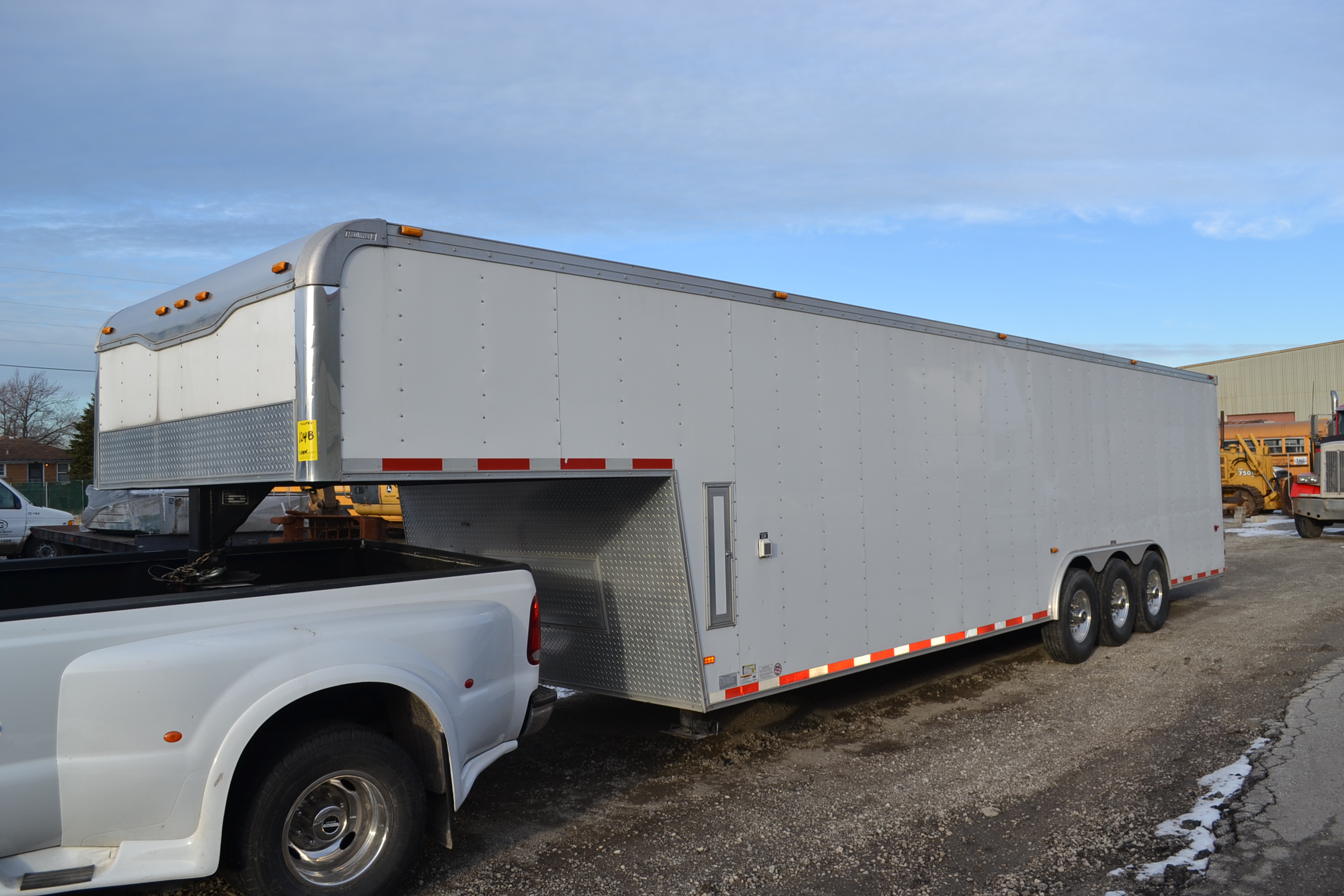 2007 Haulmark 8 ft. x 36 ft., 18,000 lb. GVWR Gooseneck TriAxle Van Trailer, VIN 16HG536377H1567