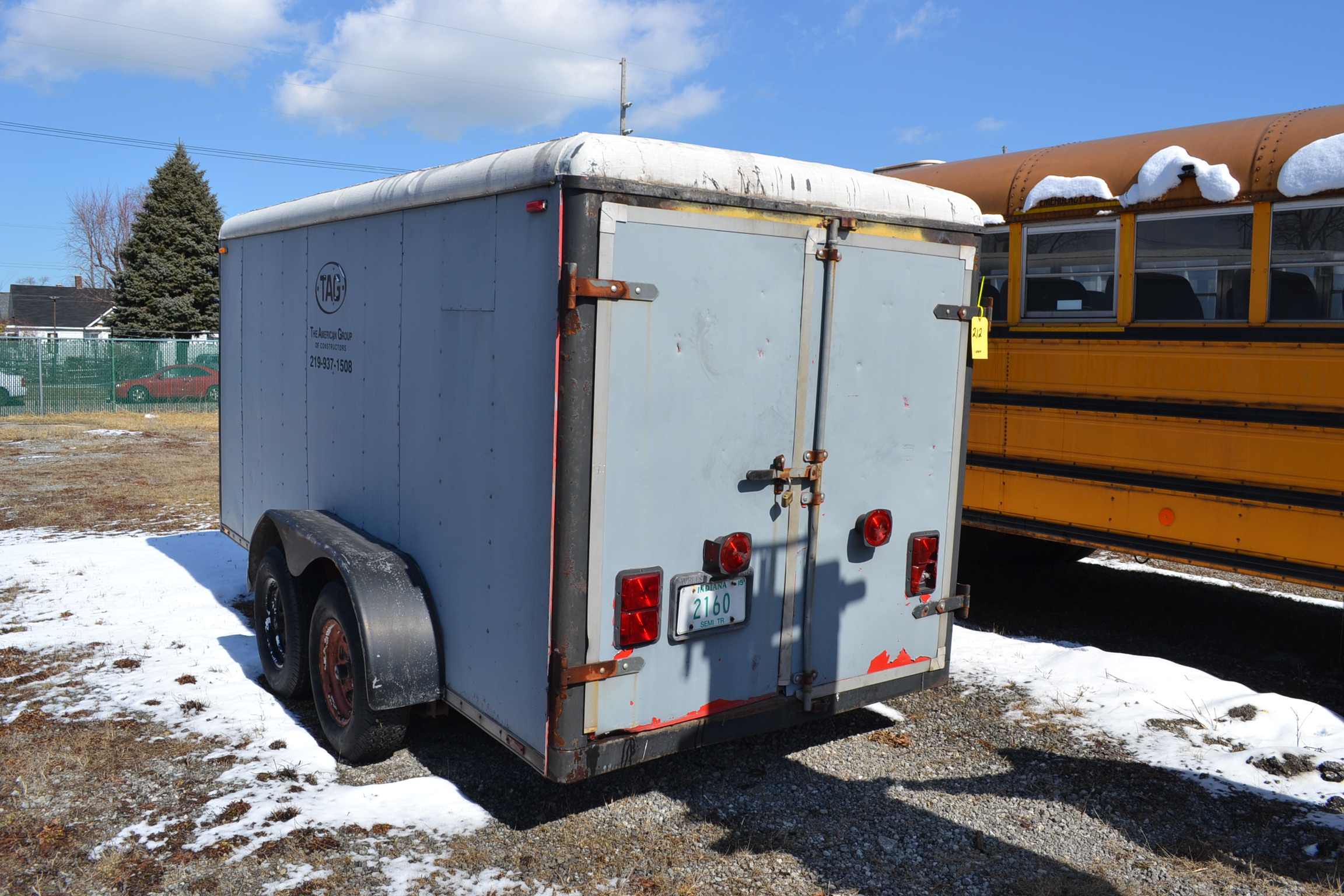 Wells Cargo 14 ft. Enclosed Utility Trailer, VIN 1WC200F28J1041583