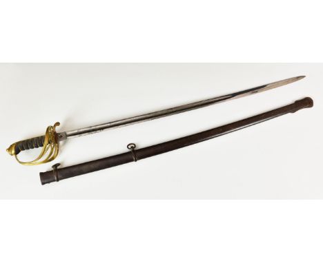 Guernsey Militia interest - 1854 pattern Infantry Officers sword by Wilkinson, sold to Osmond De Beauvoir Carey 1874, the etc