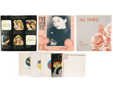 Punk/New Wave Singles collection. Nine 7" singles.
Siouxsie And The Banshees; 'Dear Prudence' (SHE 4), X-Ray Spex; 'Germ Free