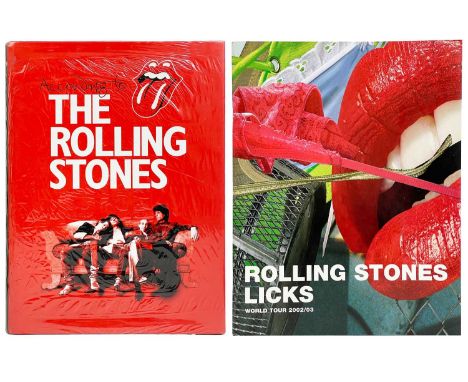 The Rolling Stones. 'According to The Rolling Stones', First Edition, Chronicle Books, sealed, 2003. Rolling Stones 'Licks Wo