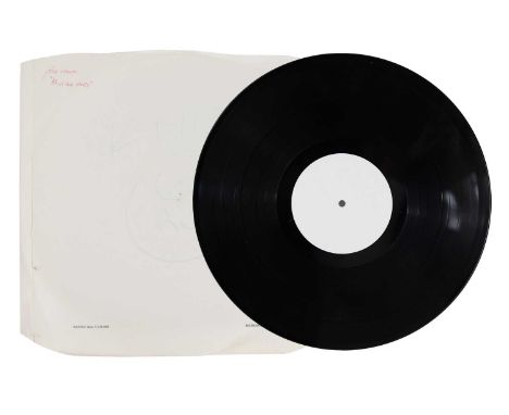 John Lennon, white label 12" pressing. 'Milk and Honey' The sleeve is marked 6th run, possibly a test, GHS 1-2001 UK SET 6, w