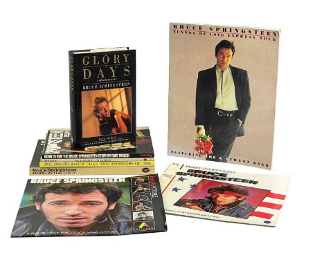 Bruce Springsteen; Books and tour programme. Eight works; 'Glory Days, A Biography in Co-operation with Bruce Springsteen', b