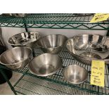 Lot de 6 bols à mélanger variés