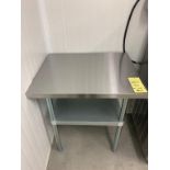 Table de travail NSF sur roues 30 x 24"