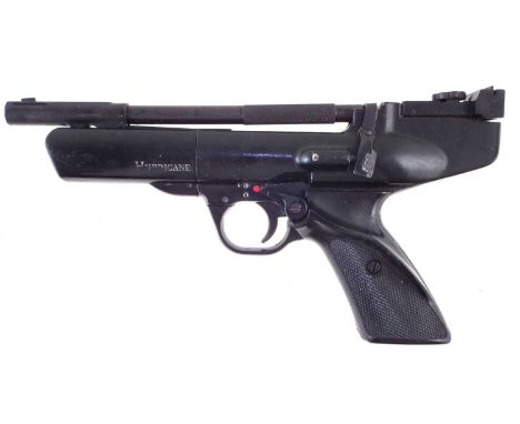 Webley Hurricane .22 air pistol.No licence required to buy this item, purchaser must be over the age of 18. Cannot be posted 