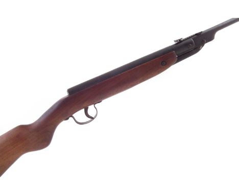 Webley Junior .177 air rifle, 14 inch bent steel break barrel.No licence required to buy this item, purchaser must be over th