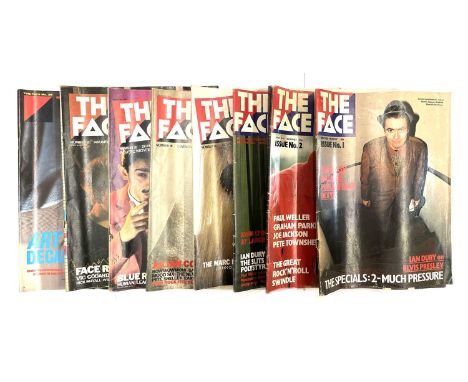 A collection of vintage 1980s 'The Face' magazines. Various issues, non-consecutive