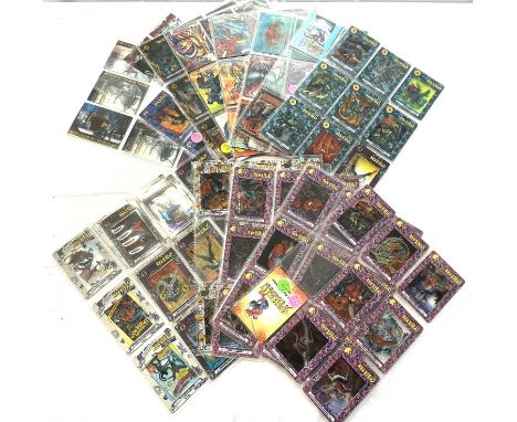 A mixed lot of Spider-Man / Marvel Trading cards to include: - 2002 Artbox: Spider-Man see-through collectors cards, number 1