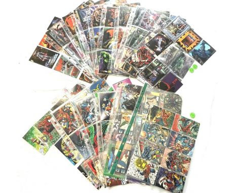 A mixed lot of vintage 1990s / Early 2000s Spider-Man / Marvel Collectible Trading Card game sets, to include: - 1992 30th An