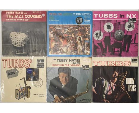 TUBBY HAYES - LP COLLECTION. 5 x original UK pressing LPs from Tubbs. Titles are Tubby In N.Y. (TFL 5183 - glossy VG+ record/