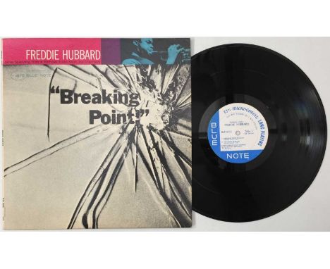 FREDDIE HUBBARD - BREAKING POINT LP (OG - BLUE NOTE 4172). A gorgeous, original copy of Breaking Point by Trumpet wielding co