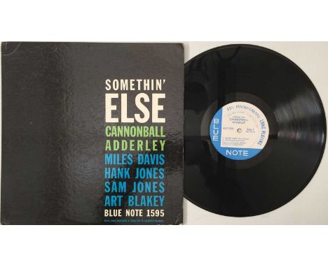 CANNONBALL ADDERLEY - SOMETHING ELSE LP (ORIGINAL US MONO PRESSING - BLUE NOTE BLP 1595). Fantastic to see first US mono pres