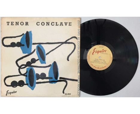 SIMS/COHN/COLTRANE/MOBLEY - TENOR CONCLAVE LP (ORIGINAL UK COPY - ESQUIRE 32-059). Diggin' these Tenor Sax masters along with