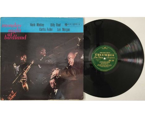 MONDAY NIGHT AT BIRDLAND LP (MOBLEY/MORGAN/FULLER/ROOT) - ORIGINAL UK PRESSING (COLUMBIA 33SX 1160). Introducing Hank Mobley,