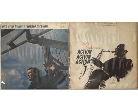 JACKIE MCLEAN - BLUE NOTE LP RARITIES PACK. A nice pack of 2 jazz LP rarities by Jackie McLean, both released on the legendar