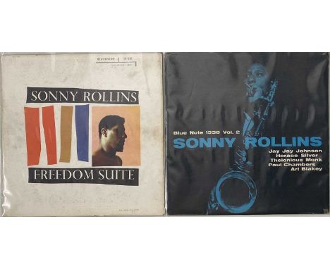 SONNY ROLLINS - LP RARITIES (BLUE NOTE/RIVERSIDE). Cool pack of 2 x US/UK rarities from Sonny Rollins. Titles are Vol 2 (US B