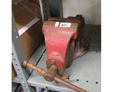 A large bench vice (used). 