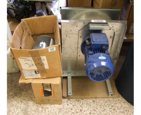 A thermal label blaster: together with a universal motor and similar item (3). 
