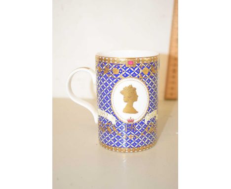 A Sadler ceramic commemorative mug for the Golden Jubilee