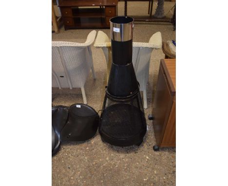 A garden woodburner