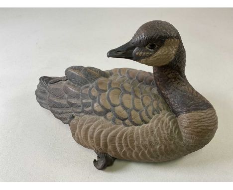 BARBARA LINLEY-ADAMS FOR POOLE POTTERY; an impressive limited edition stoneware Canada Goose, signed to the base with impress