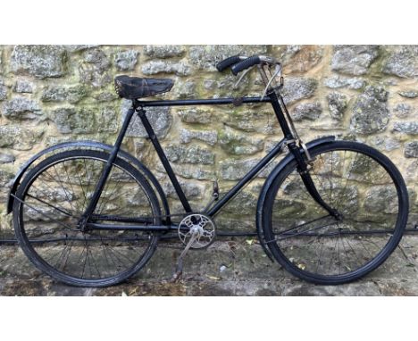 A gentleman's vintage BSA bicycle, probably circa 1910 