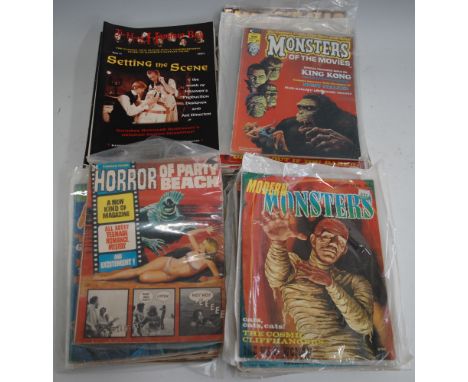 A collection of 1960s and later horor comic books, to include 22x Hammer Horror, 10x Monster Mag, 3x Monsters of the Movies e