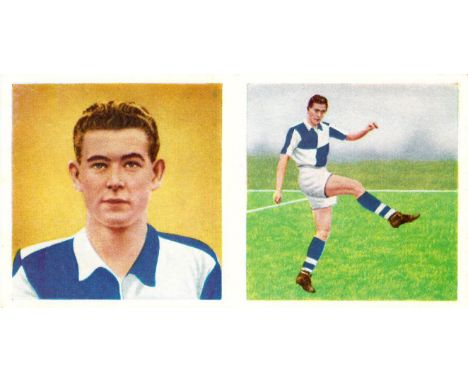 CHIX, Footballers - Portrait &amp; Action (1-48), complete, extra-large, generally EX, 48